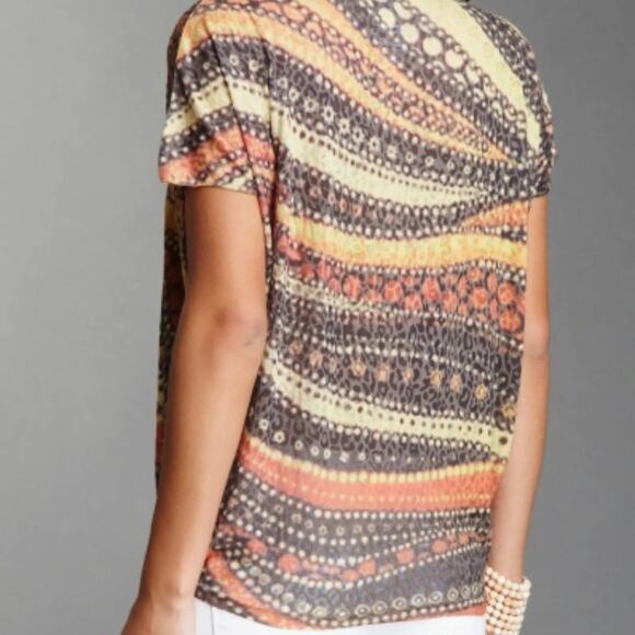 New ~ GO COUTURE ~ Crewneck Printed T-Shirt Made in USA Medium Oversized - Picture 7 of 7